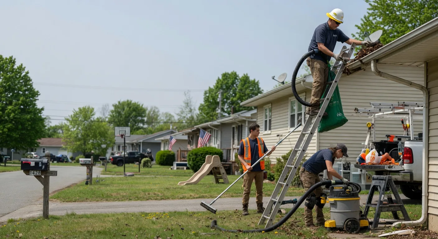 Gutter Installation in Parkersburg, IL near me
